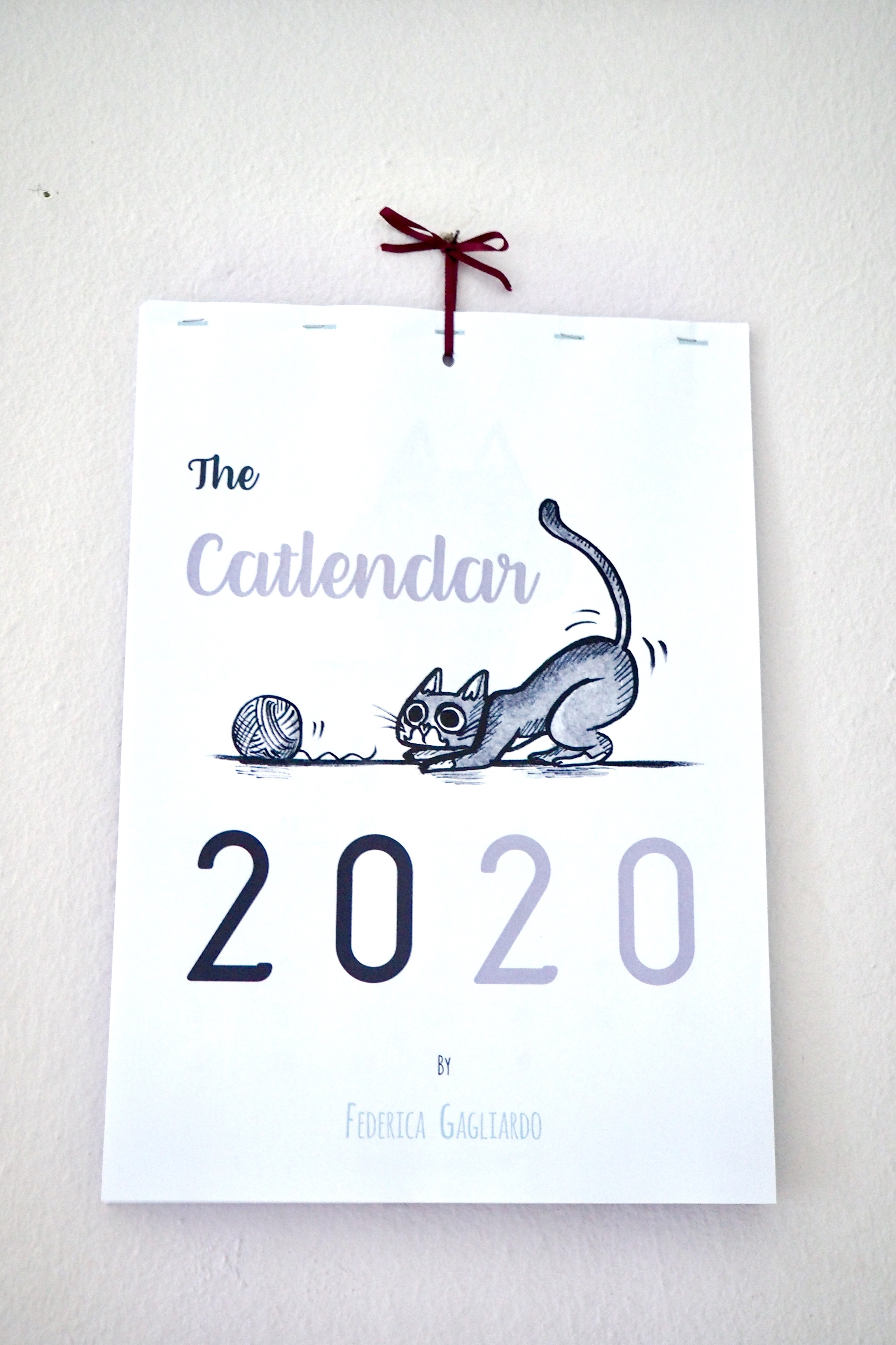 free calendar 2020 - catlendar 2020 - copertina
